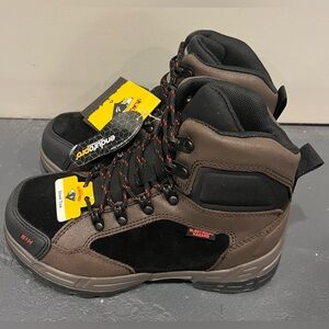 Herman Survivors Men’s Steel Toe Work Boots Size 6 Brown/Black EH New